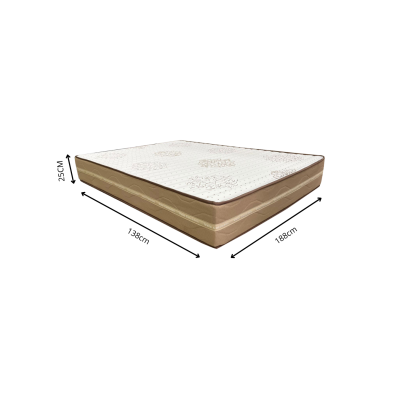 COLCHÃO QUALIT D33 MALHA 138X188X25 COD 242.396 COLCHÃO QUALIT D33 MALHA 138X188X25 COD 242.396